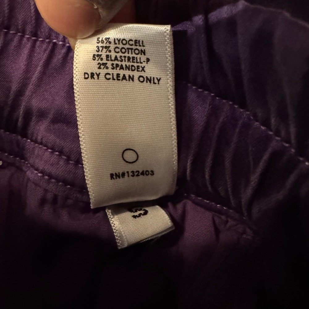 Cotton Citizen London Jogger Pants in Coated Purple Women’s Size Small - Picture 15 of 15